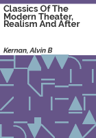 Classics_of_the_modern_theater__realism_and_after