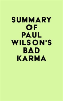 Summary_of_Paul_Wilson_s_Bad_Karma