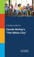 A_Study_Guide_For_Claude_McKay_s__The_White_City_