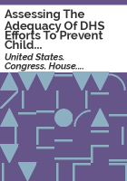 Assessing_the_adequacy_of_DHS_efforts_to_prevent_child_deaths_in_custody