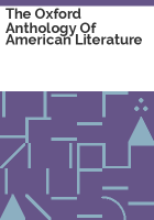The_Oxford_anthology_of_American_literature