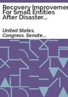 Recovery_Improvements_for_Small_Entities_After_Disaster_Act_of_2015