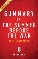 Summary_of_The_Summer_Before_the_War