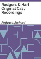 Rodgers___Hart_original_cast_recordings